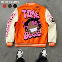 9236-Orange & Apricot Colorblock