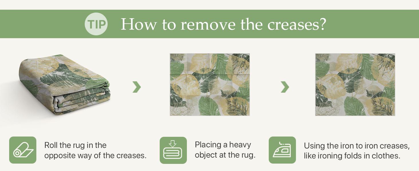 GENIMO Non-Slip Vintage Rugs, Low Pile Lightweight Print Carpet for Living Room，Bedroom, Office, Dining Room, Machine Washable Rug