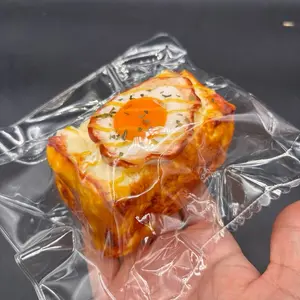 Frozen butter new detailed realistic egg toast taba squishy Frozen butter new detailed realistic egg toast taba squishy