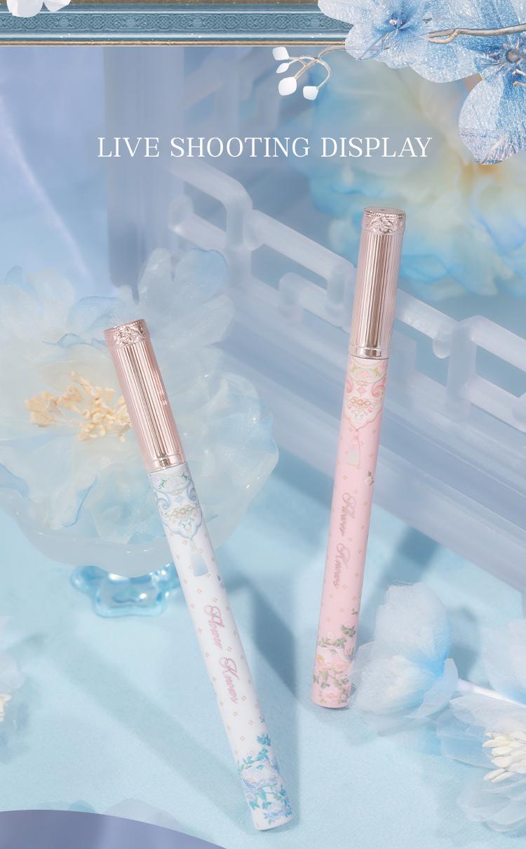 Flower Knows Butterfly Cloud Collar Collection Liquid Eyeliner, Ultra-fine Tip Liquid Eyeliner, Precise Definition, Waterproof, Quick Drying, Smudge Proof, Smooth, Multicolor, All Day Eyeliner Makeup, Summer Makeup Gift, Makeup Beauty Cosmetics