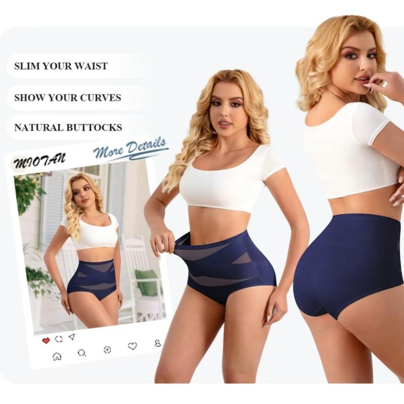 xl 6 Pieces of High-Waisted ShapingPanties-Slimming,Compression, Hip-Lifting,PostPartum Abdominal Shaping, Comfortable,Breathable, Soft, Ladies' Essential for Fall and WinterShapewear Womenswear Sexy Basic