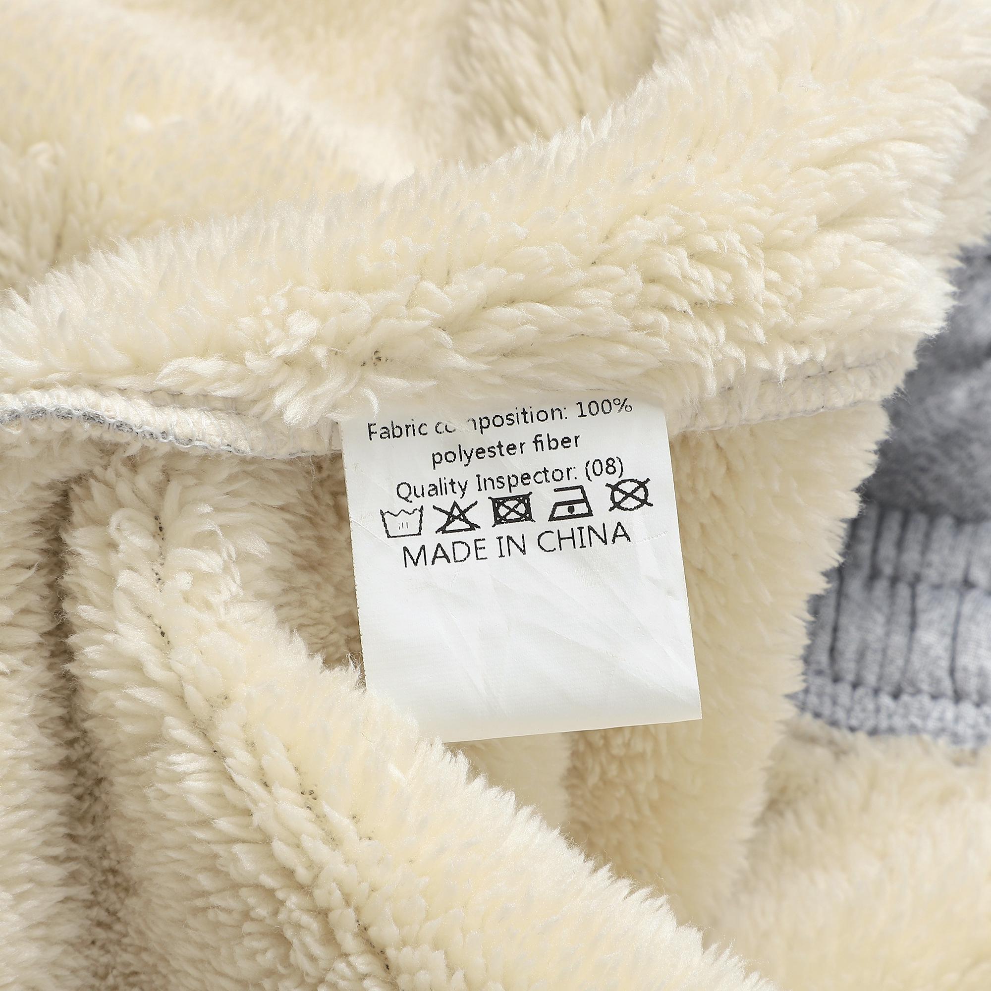 Men's Solid Color Drawstring Waist Joggers Winter Fleece Lined Thick Pocket Casual Trousers, Men's Solid Color Drawstring Fleece Pants, Thick Pockets, Casual Trousers, Men's Warm Drawstring Pants, Stylish Minimalist Zipper Warm Pants