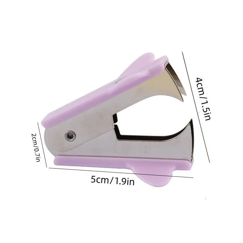 [Compact Easy-to-Use Staple Extractor] Compact Staple Remover - Durable PVC, Easy-to-Use Office Tool for Quick Staple Extraction