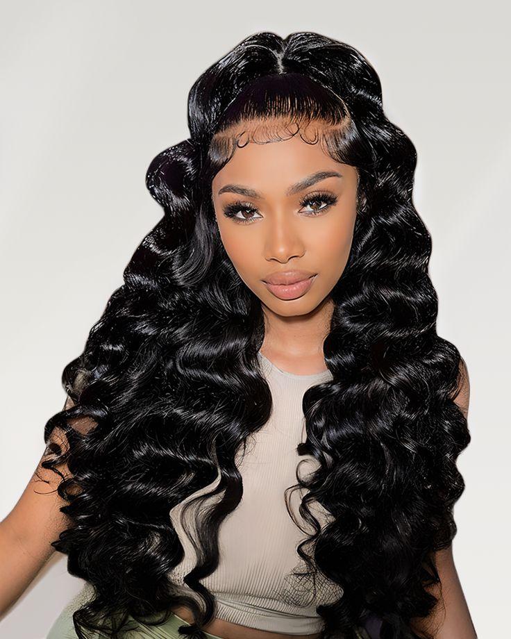 Tahikie 7x6 Lace Loose Body Wave 200% Density Glueless Human Hair Wigs Pre Cut HD Lace Wig Natural Hairline For Women TikTokShopBlackFriday TikTokShopCyberMonday