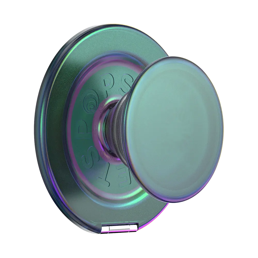 PopSockets MagSafe Kick-Out Grip & Stand Round Phone Grip, Adapter Ring Included - Magnetic Phone Grip and Phone Stand