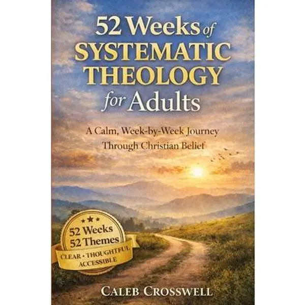 52 Weeks of Systematic Theology for Adults: A Calm, Week-by-Week Journey Through Christian Belief -- Caleb Crosswell, Paperback