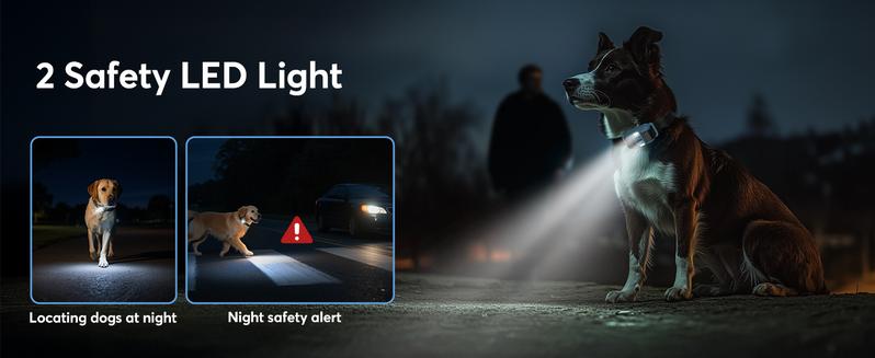 Jugbow Dog Training Collar - 3/4 Mile Dog Shock Collar with Remote for Large Medium Small Dogs, Rechargeable IPX8 Waterproof E-Collar with 99 Blunt Stimulation Levels, Tone or Vibration Mode, LED Light & Security Lock T-100