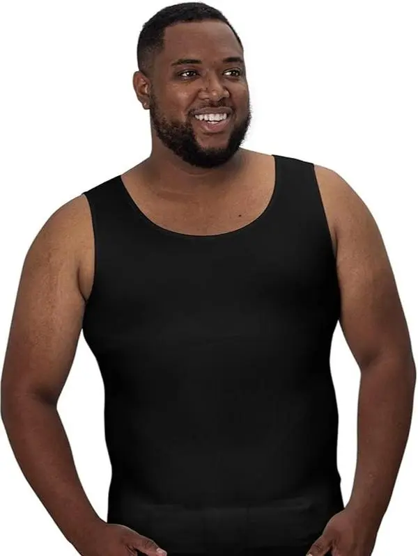 QORE LOGIQ Mens Shapewear Compression Shirt - Tall