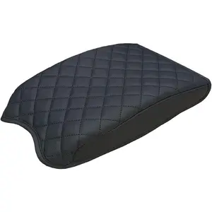 Center Console Cover Compatible with Toyota Tacoma Accessories 2016 2017 2018 2019 2020 2021 2022 2023, Leather Cover Center Console Lid Protector