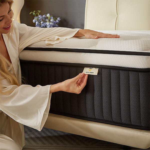 Clearance Sale | Final Stock | Hybrid Mattress 2.0 10–14 Inch Mattress in a Box, Memory Foam & Individual Pocket Springs, Motion Isolation, Pressure Relief, Queen Bed Mattress