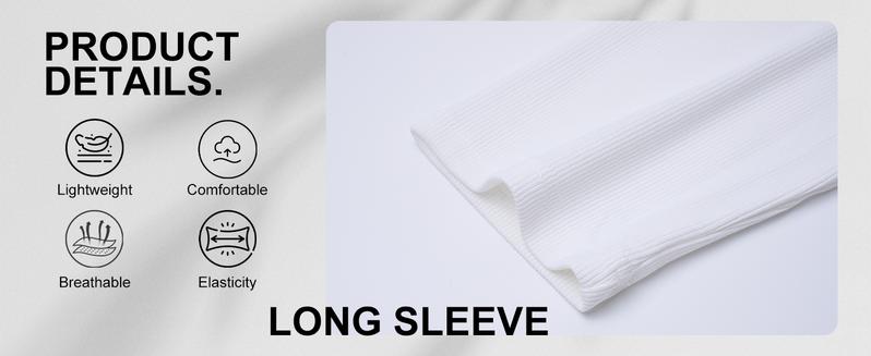 3-Pack Elencoco Mens V-Neck Longline Ribbed Tee Shirts  Long Sleeve Muscle T Shirts Casual,Tiktok shop deals,Gifts for him,Valentines day outfit