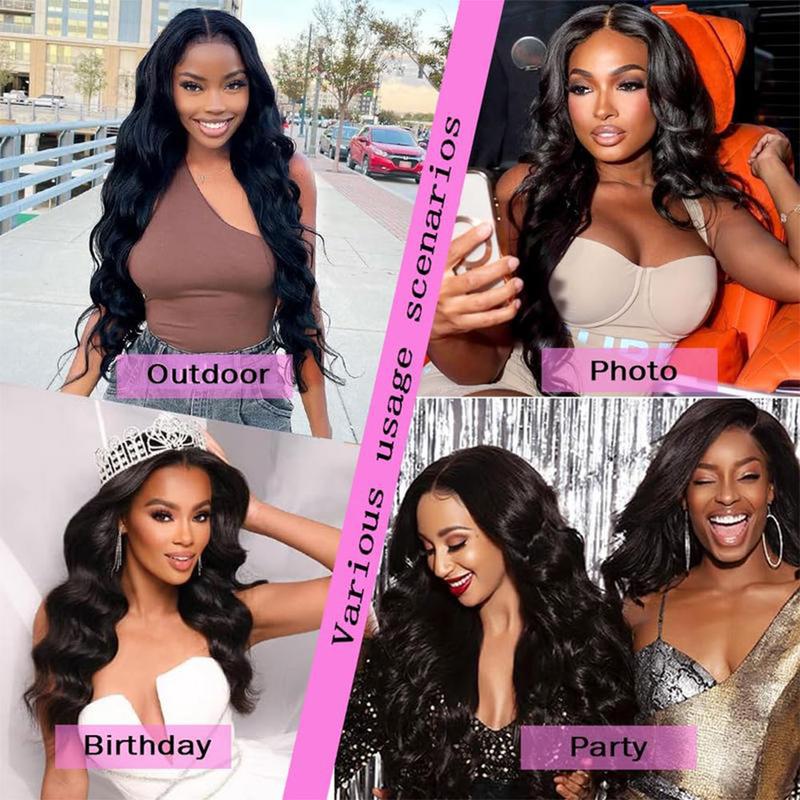 Body Wave 13X6 Lace Frontal Wigs P4/27 Highlight Brazilian Body Wave Pre plucked Human Hair Wigs Colored Chocolate Brown Lace Front Wigs For Women
