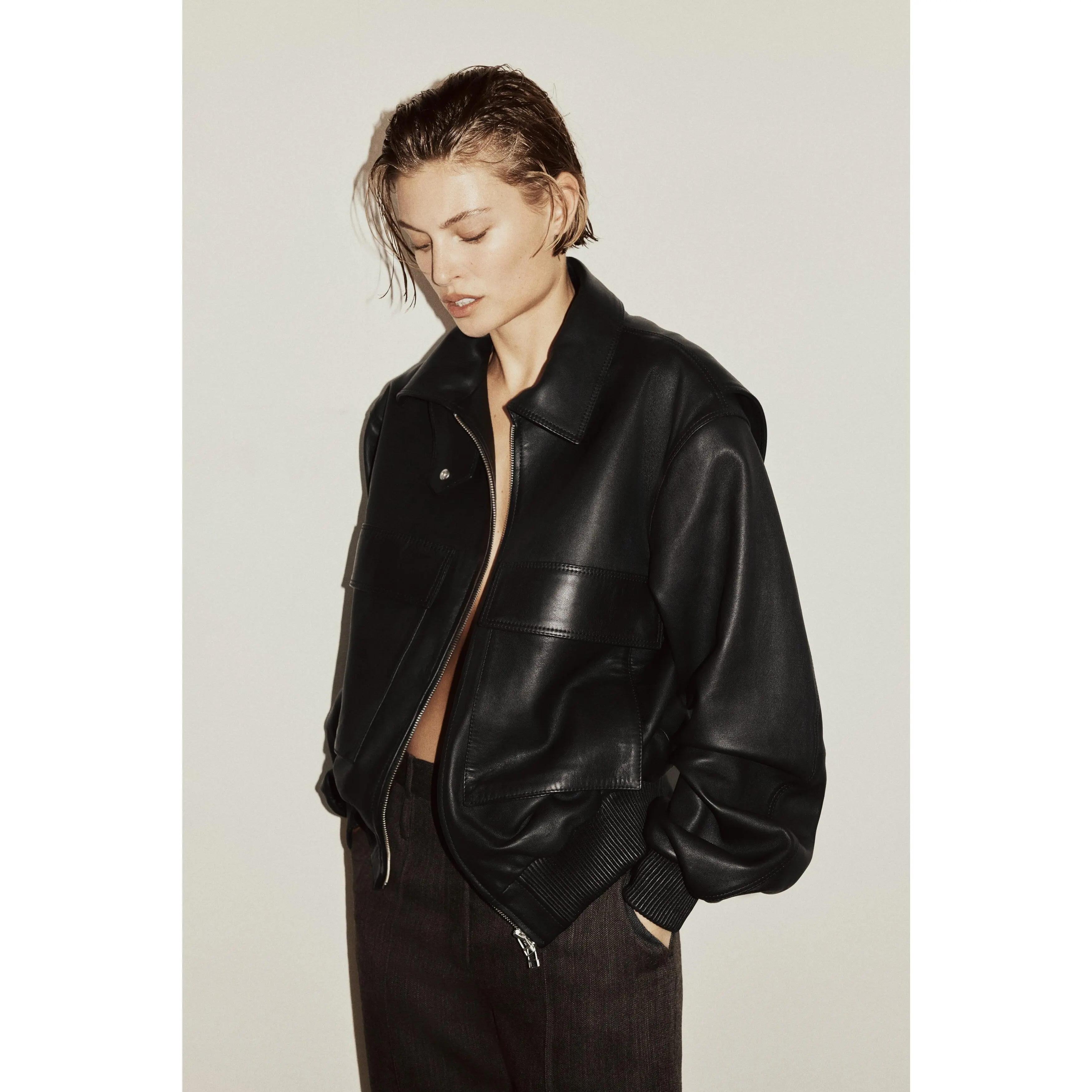 H&M Leather jacket H&M Leather jacket