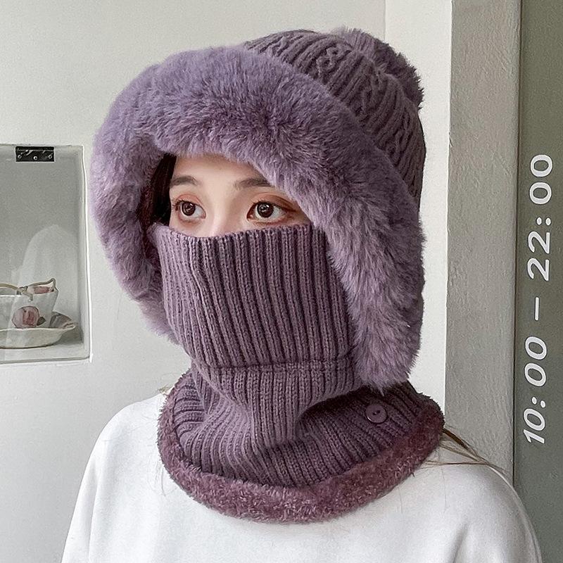 Unisex Windproof Balaclava Ski Mask - Thermal Fleece Lined Cold Weather Face Cover for Outdoor Sports