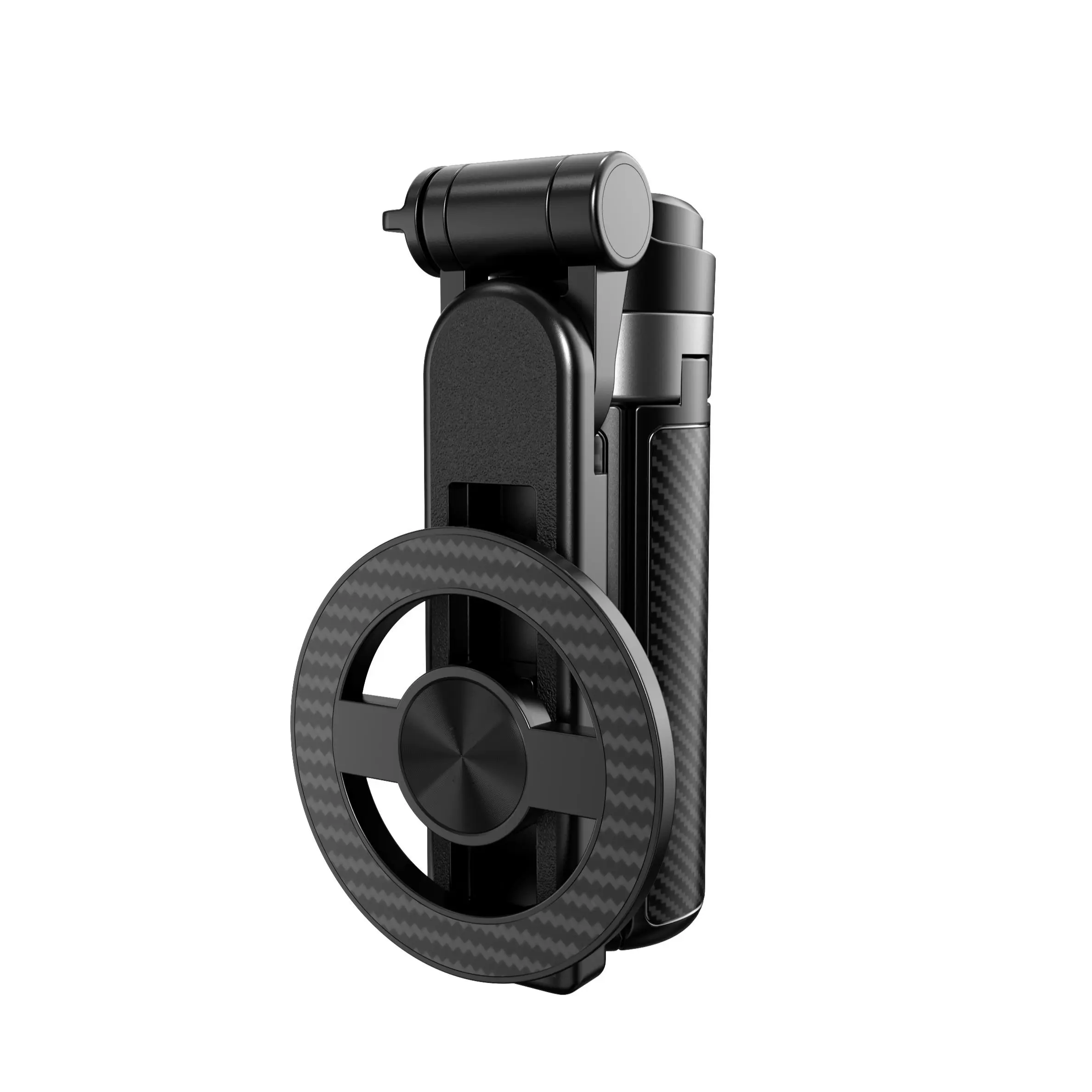 4-in-1 Alloy Multifunctional Magnetic Selfie Stick - Smartphone/Cellphone Accessory, MagSafe Compatible, Wireless Remote, Adjustable Tripod, Mobile Camera Stabilizer, Lightweight Portable for iPhone 16/15/14/13 Series, Accessories, Tripod Standing Photo