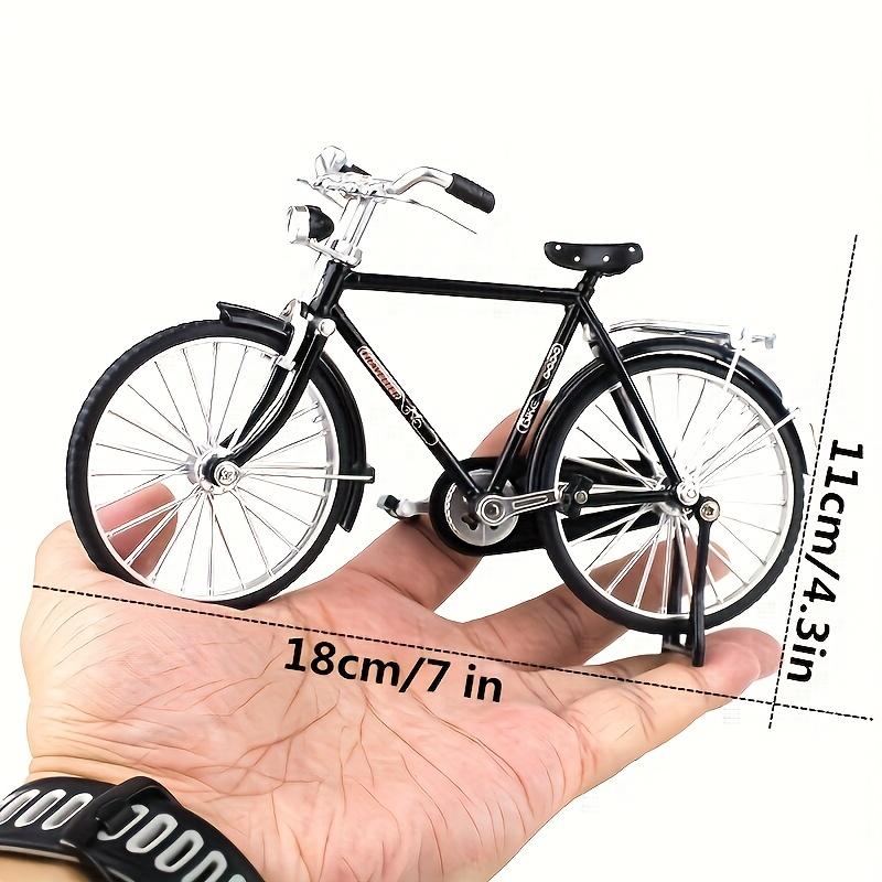 52-Piece Brain-Training/Hands-On/Retro Bicycle Model Set - Miniature Aluminum Alloy Set, Perfect for Collectors and Hobbyists, a Meaningful Gift and Home/Office Decor.