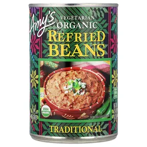 Amy's Organic Vegetarian Refried Beans, Traditional, 15.4 oz (437 g)