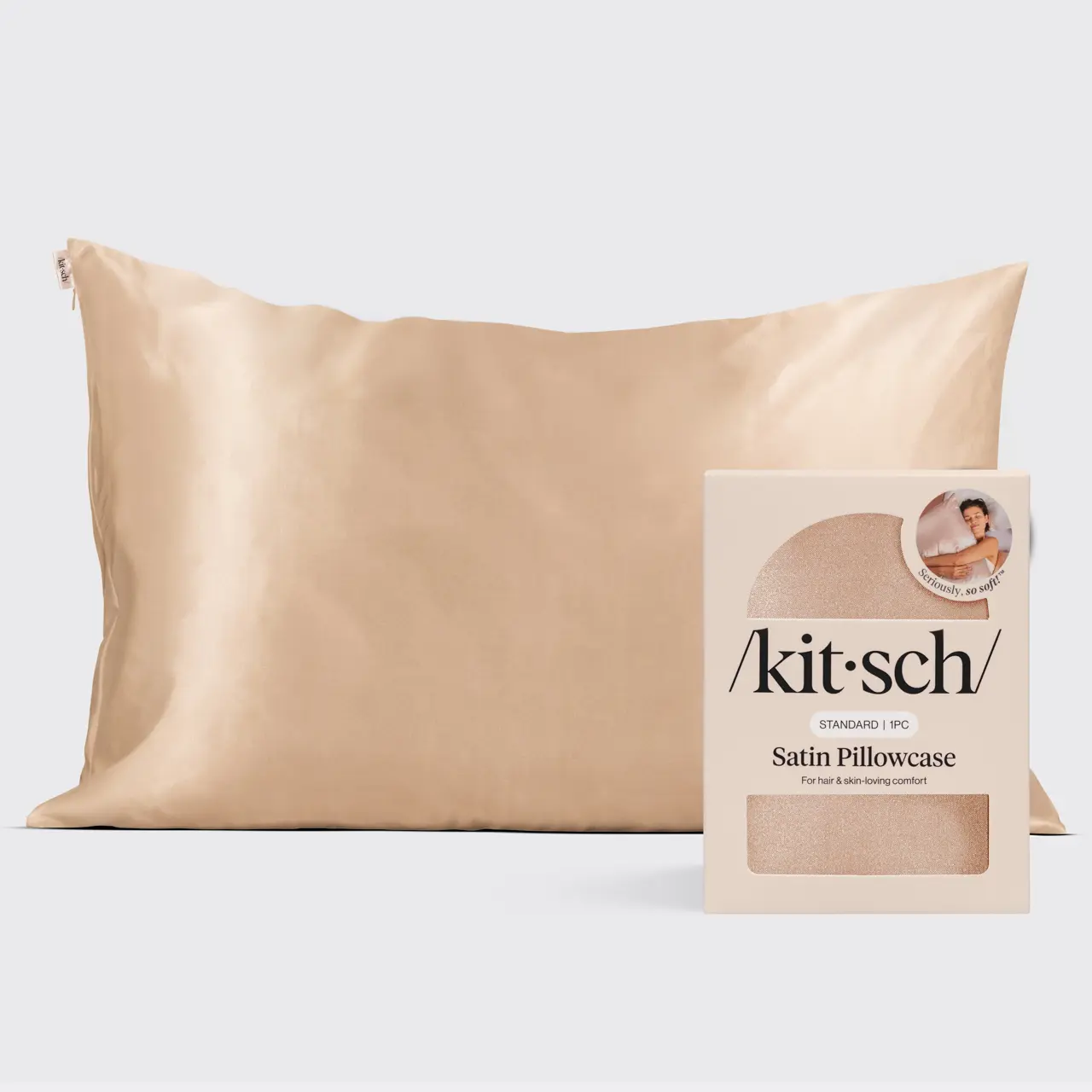 Satin Pillowcase - Champagne