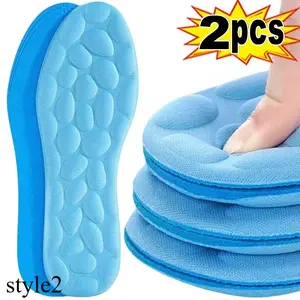 Graphene Latex Sport Insoles Soft Shoe Pads Arch Support Orthotic Insoles Breathable Deodorant Shock Absorption Cushion