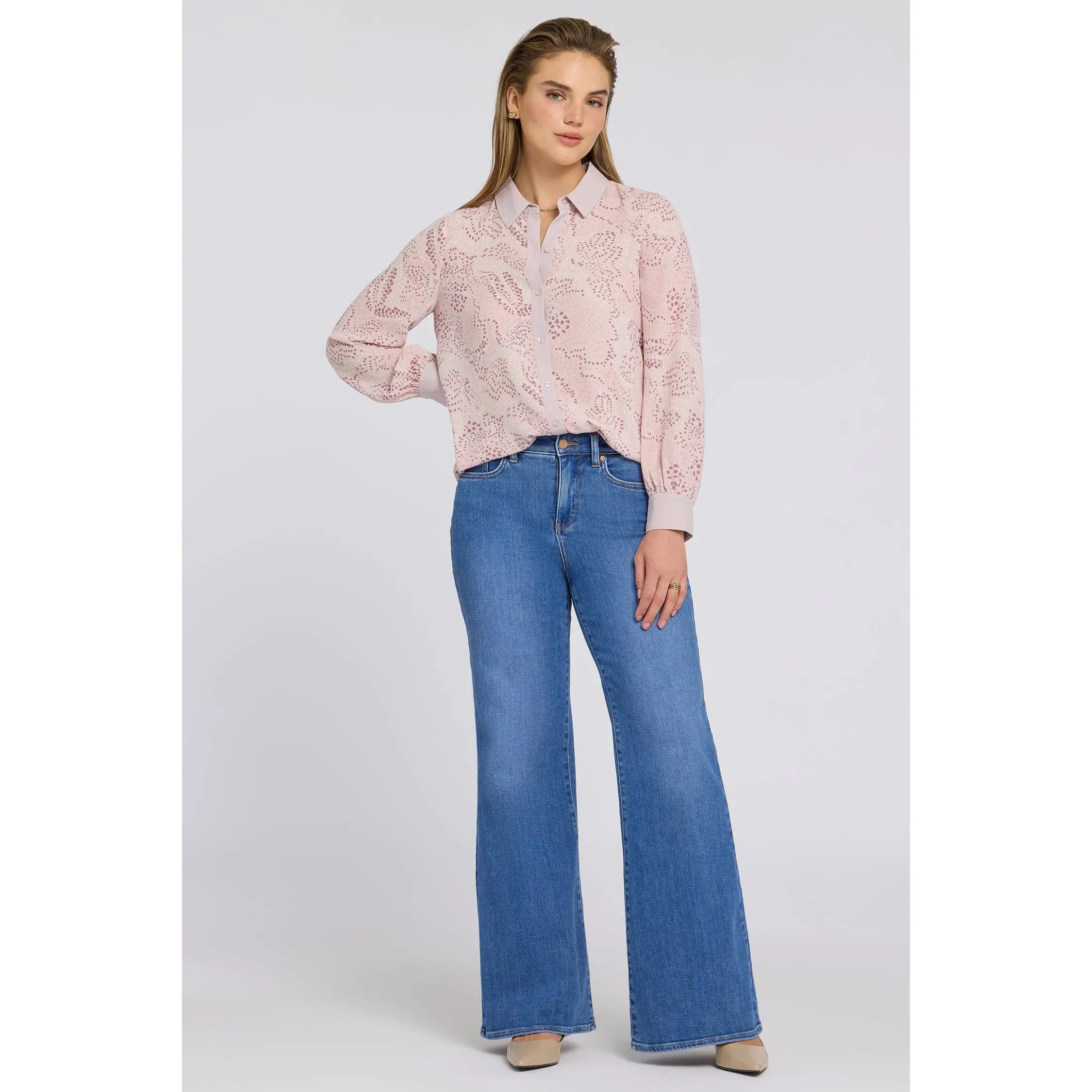 Mia Palazzo Jeans - Blue Paradise