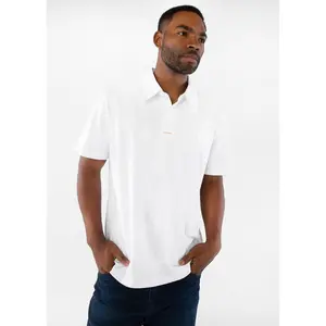 The Skool Boy - White | Mens Polo Shirt
