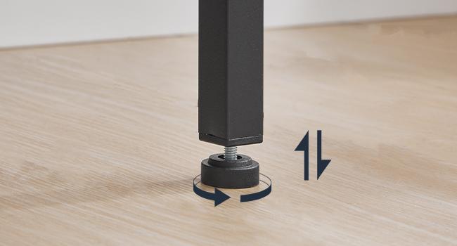 HOOBRO 5 Gallon Water Jug Holder, Water Bottle Holder Organizer with Wooden Top Shelves, Industrial-Style Bottle Storage Rack with Fenced Top, for Home, Office, Rustic Brown and Black