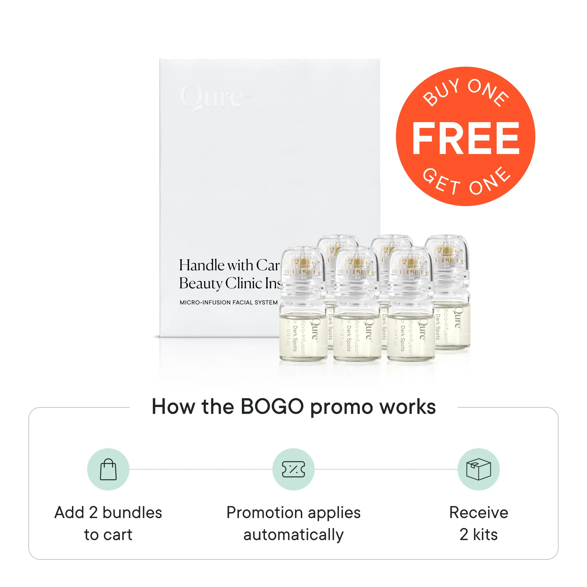 Micro-Infusion 3 Month Brightening Bundle - Includes Hypochlorus Acid Spray