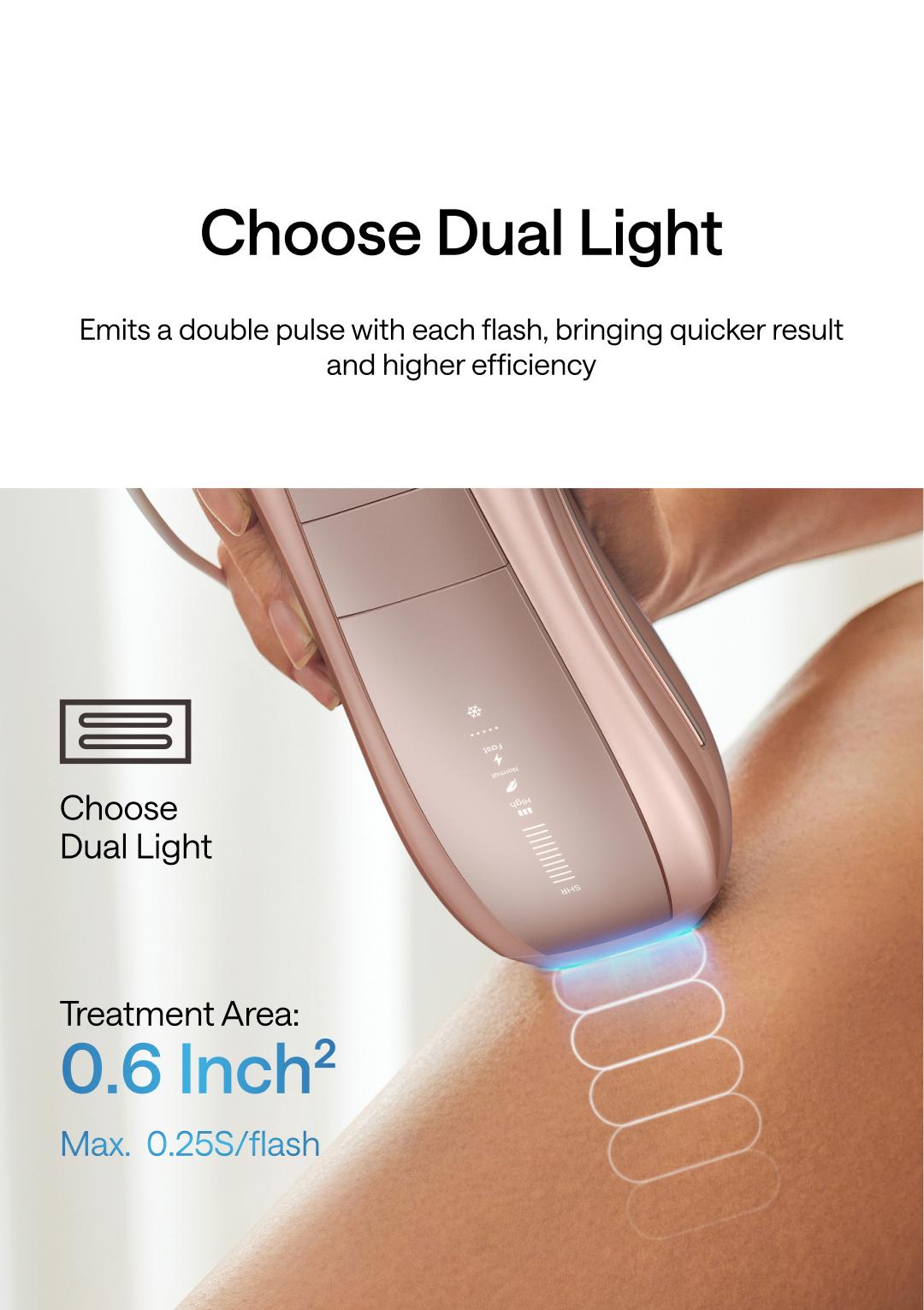 {live} Ulike Laser Hair Removal Air 10 IPL Device for Women & Men with Ice-Cooling Contact & Skin Sensor for Comfortable Painless Hair Removal Results