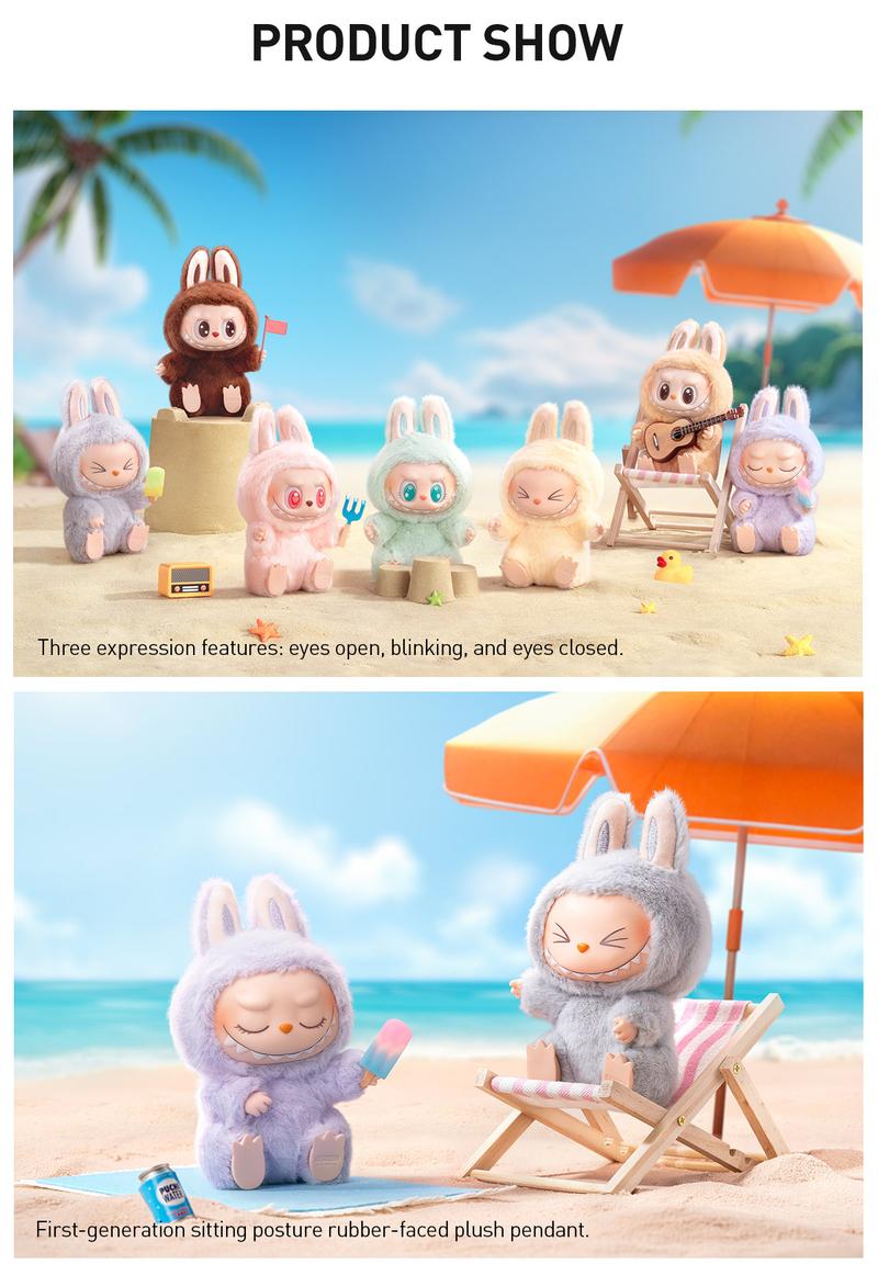 POP MART THE MONSTERS - Have a Seat Vinyl Plush Blind Box, Labubu Collectible Toys, Valentine’s Day Gifts-2.0