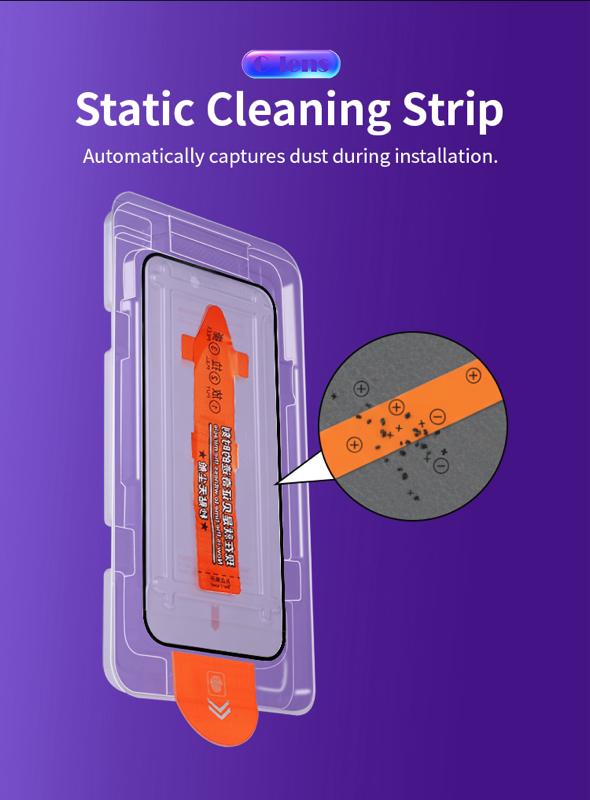 ZAREVO Screen Protector for iPhone 17 Pro Max - 10X Stronger Protection, Bubble-Free Application, Easy Install Kit, Case-Friendly Edges