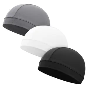 【Buy 2 get 3】Unisex Plain Color Multifunctional Skull Caps 2026 Summer Sportive Beanie Fitted Hat for Men Women Stretchy Helmet Liner Biking Accessory Back To School Birthday Outfit Machine Washable Polyamide SpringStatements