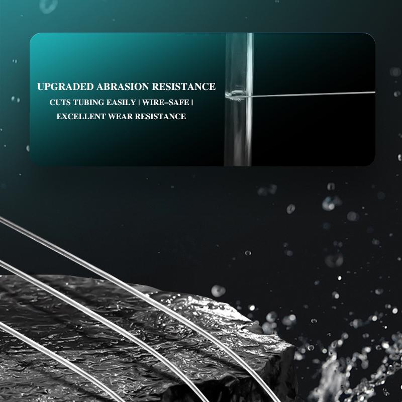 FUNDUNNY Professional Fishing Line 500m Red Size 4 - Original Nylon with Fluorocarbon Coating - Suitable for Various Saltwater and Freshwater Fishing Applications