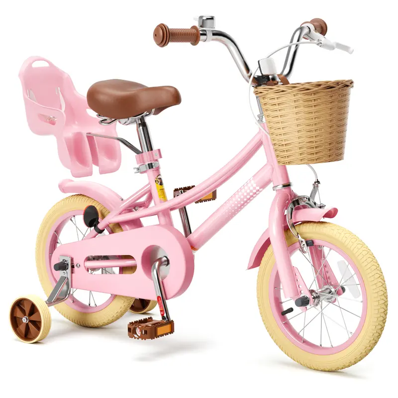 KORIMEFA Bike Toddlers and Kids, sohochic, 12, 14, 16, 20 Inch Toddler & Kids Bike with Adjustable Seat & Handlebar, Training Wheels, Basket & Bell | Lightweight & Safe Design DealsForYouDays