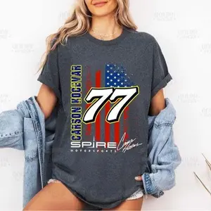 Carson Hocevar 2025 NASCAR T-shirt/Sweatshirt, Carson Hocevar Hoodie, NASCAR Shirt, Unisex Cotton T-shirt