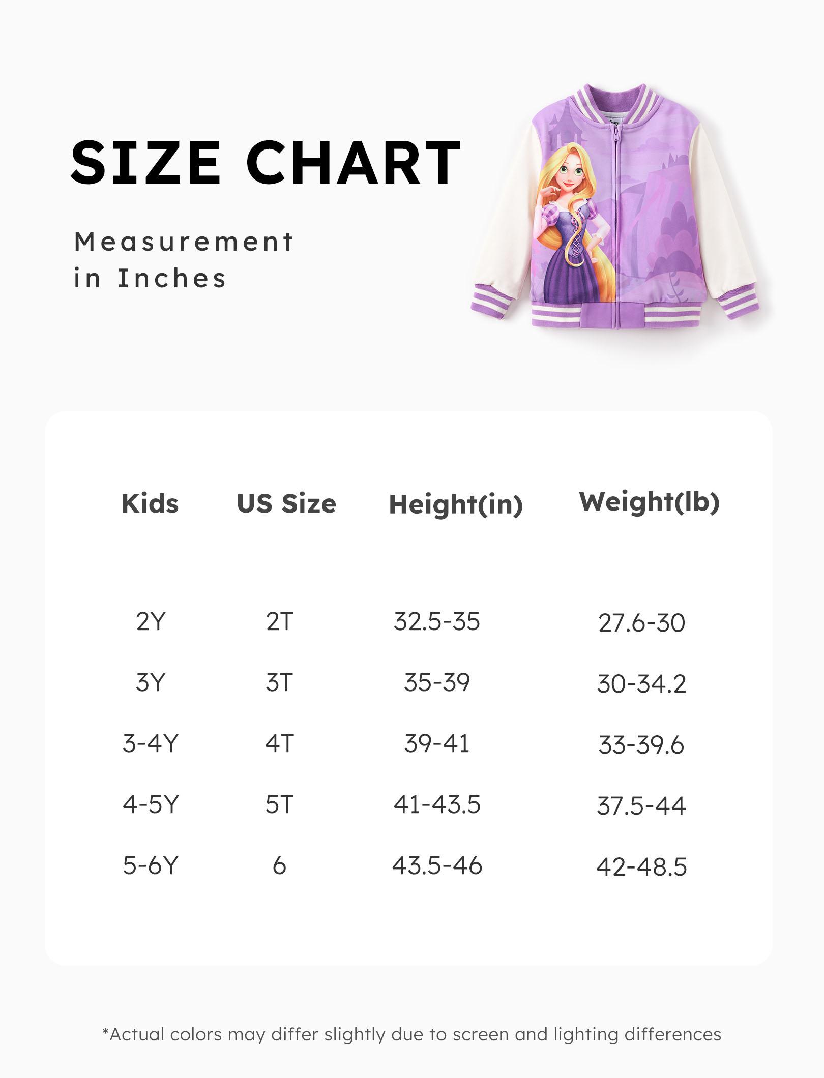 Disney Princess Kids' Baseball Jackets Featuring Moana Rapunzel & Other Princesses Colorful Printed Cute Style Vibrant Unique，SprIngGIowUp ,RefreshedLook