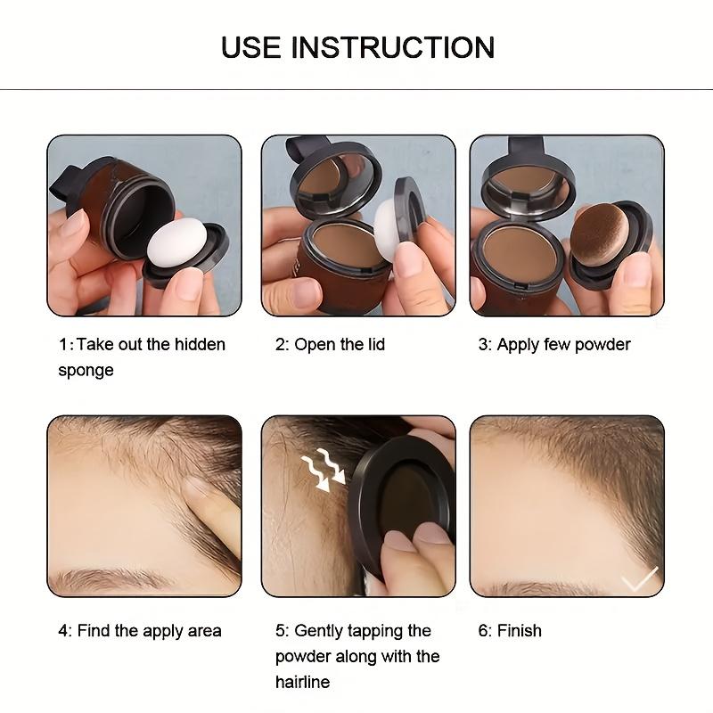 2026 BUY 1 GET 1 FREE Hairline Powder Instant Confidence,Sweatproof, Portable Puff Design for Everyday Use Hair Texture,Women & Men Hair Coloring, Hair Products,Gift
