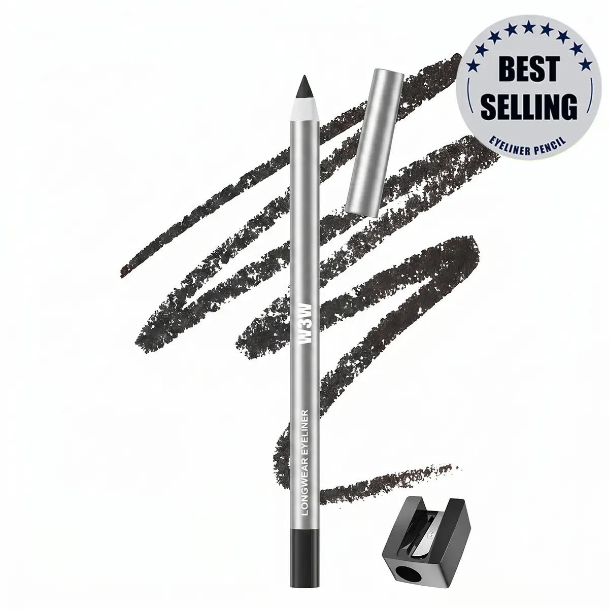 Waterproof Gel Eyeliner Pencil with Ultra Smooth CreamyGlide, Smudge Proof and Transfer Resistant Formula forInner & Outer Lash Line Definition, Precision Winged EyeMakeup and Natural to Bold Everyday Beauty Looks