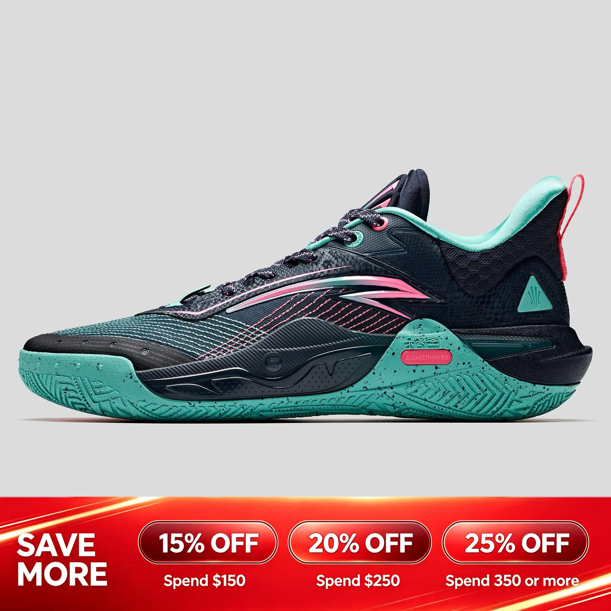[Back to School] ANTA Men KAI 1 Speed "CELESTIAl"  Basketball Shoes Kyrie Irving Responsive Resistant Sports Shoes