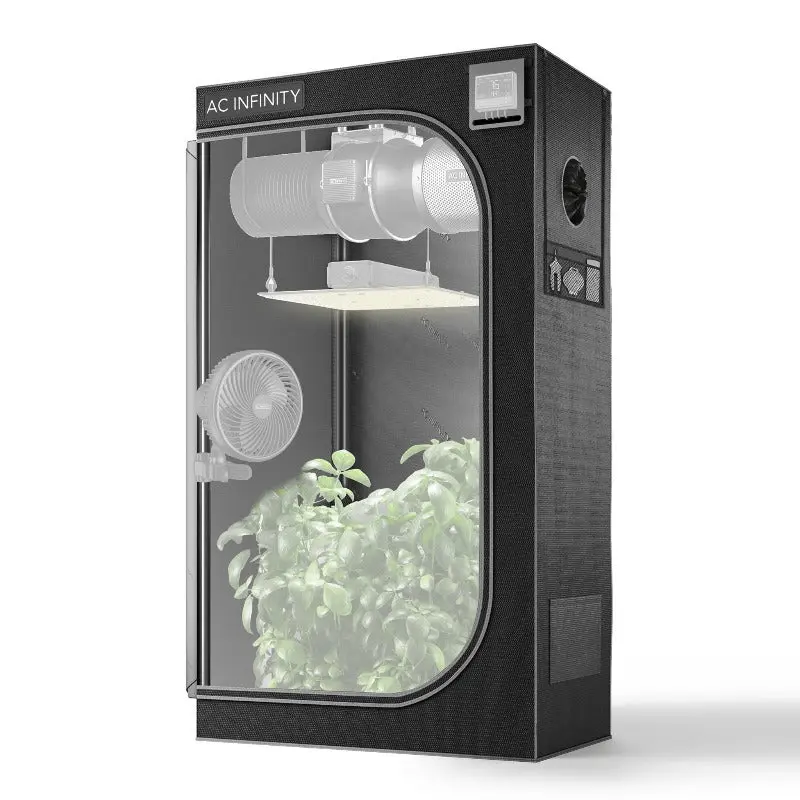 AC INFINITY Hydroponic Grow Tent Cloudlab 632 with 2 Plant Capacity and Accessories