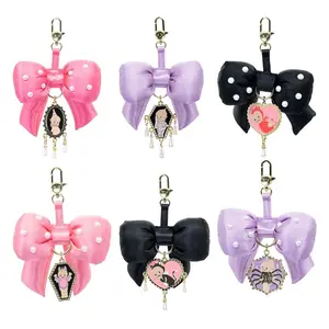 Whatever Makes You Happy Kewpie Mystery Puffy Bow Cameo Blind Box Bag Clip