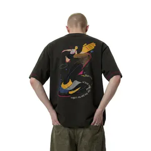 Inflation Men’s Sports Graphic Short-Sleeve T-Shirt — New Trendy Brand Style, Loose Fit, Breathable, Crew Neck