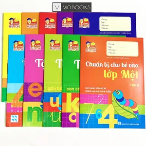Bộ Sách Chuẩn Bị Cho Bé Vào Lớp 1 - Vietnamese School Readiness Workbook Set (8 Books)