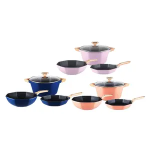 Combo OCTAGON 4 piece Cookware set / Combo de Octagon de 4 piezas