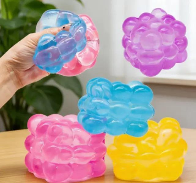 New Round Cube Maltose Squishy Stress Relief Toy | Easter Gift & Easter Basket Stuffer for Kids & Adults