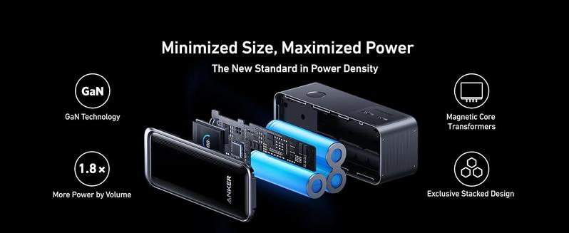Anker Prime Power Bank 9,600mAh 65W Battery Pack, Compact Portable Charger for MacBook Pro, iPhone 15 Series, Galaxy, iPad, and More
