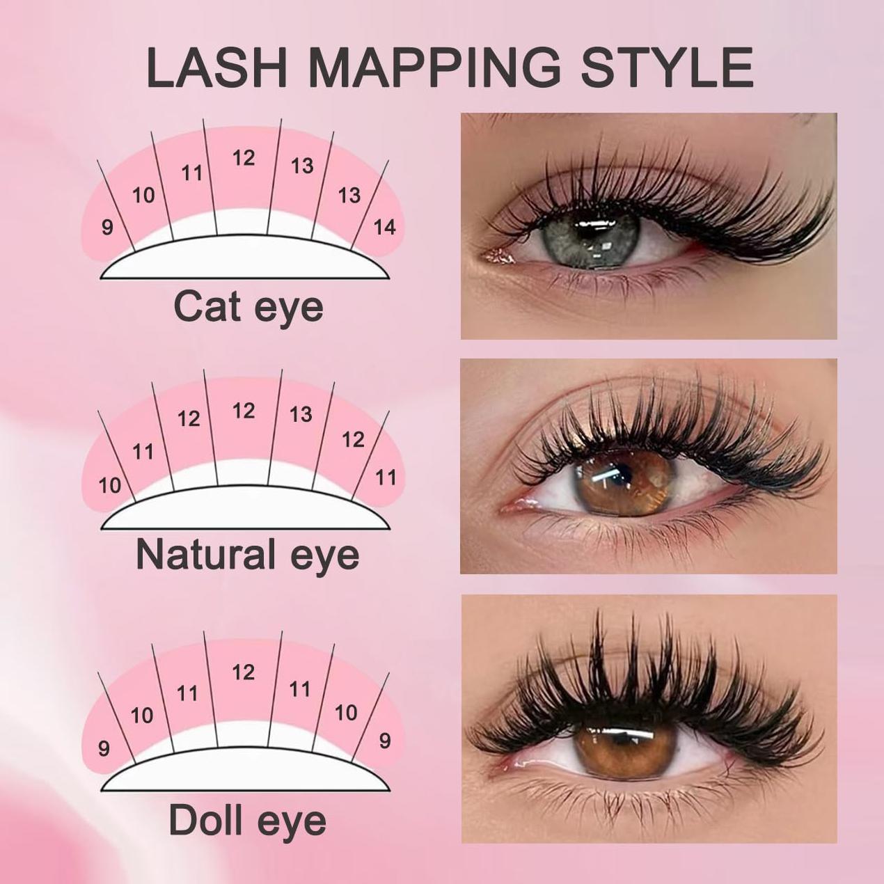 640 Pcs Lash Clusters Kit, Eyelash Clusters Individual Lash Extension Kit D Curl Fluffy Wispy False Eyelashes Extensions Thin Band with Bond Seal Tweezers Brush Removers (30D+40D+50D+60D KIT 8-16mm) 640 Pcs Lash Clusters Kit, Eyelash Clusters Individual Lash Extension Kit D Curl Fluffy Wispy False Eyelashes Extensions Thin Band with Bond Seal Tweezers Brush Removers (30D+40D+50D+60D KIT 8-16mm)