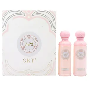 Gissah Women Perfume Set / Middle East Dubai Perfume / Eau de Parfum / Sky2 /Long-Lasting / 2Pcs 3 Fl Oz