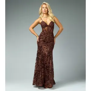 Delphine Glitter Mermaid Formal Dress Delphine Glitter Mermaid Formal Dress