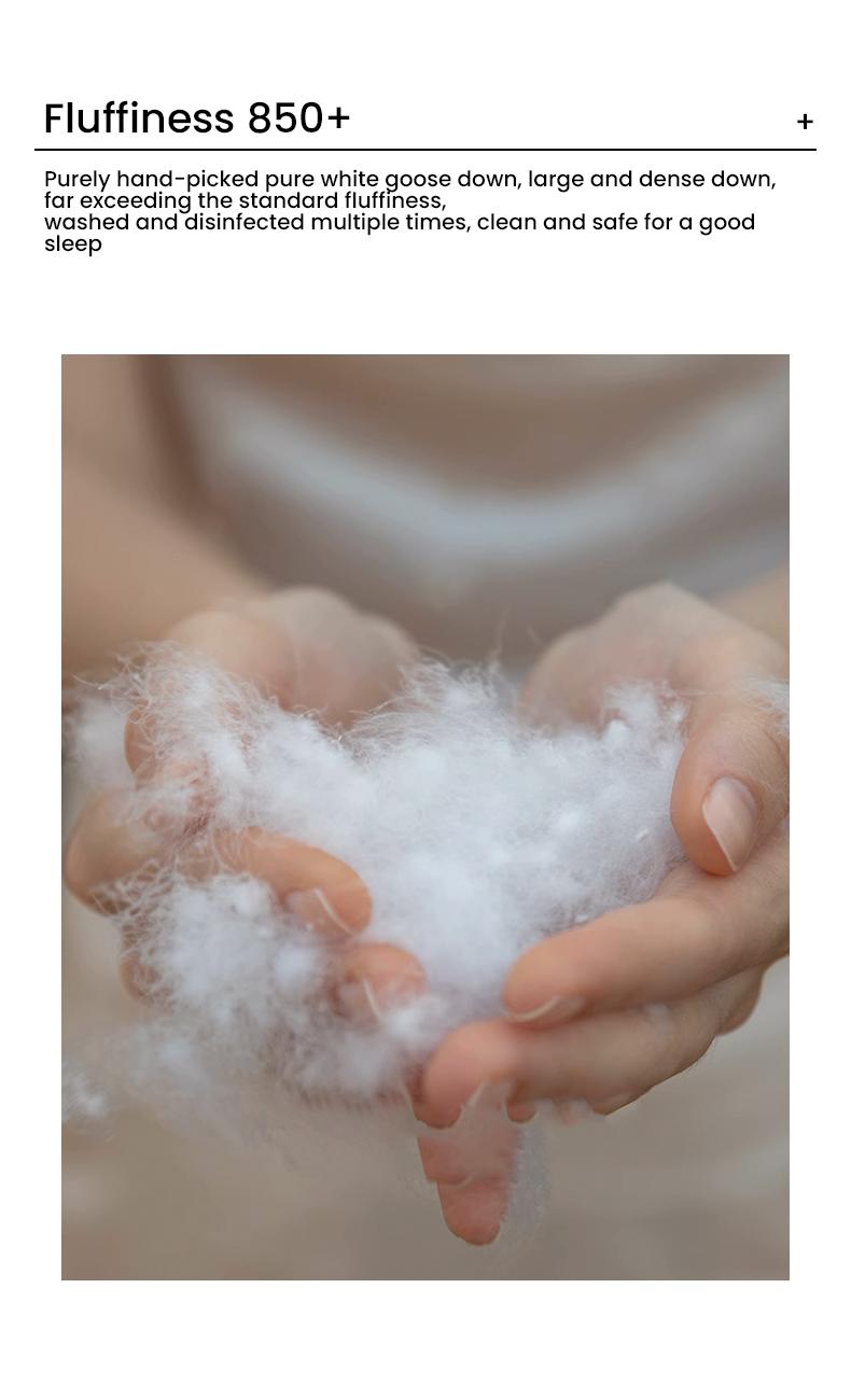 APSMILE Goose Feather Down Duvet Comforter-Fluffy Duvet Insert-Luxurious bedding comforter Kingsize Queensize gray white duvet insert Hotel collection comfy comforter fluffy cloud bed duvet blanket-TikTokShopLaborDaySale