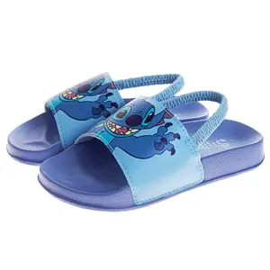 Stitch Girls' Dual Sizes Slide Sandals (Toddlers)